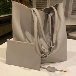 Saint Laurent YSL medium tote bag in gray